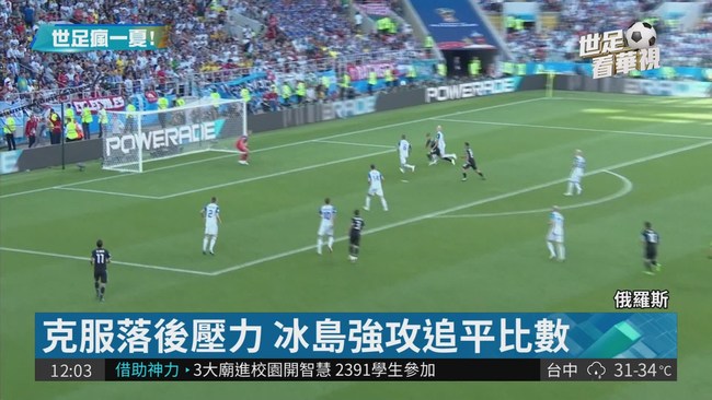 冰封梅西! 阿根廷戰冰島踢成平手 | 華視新聞