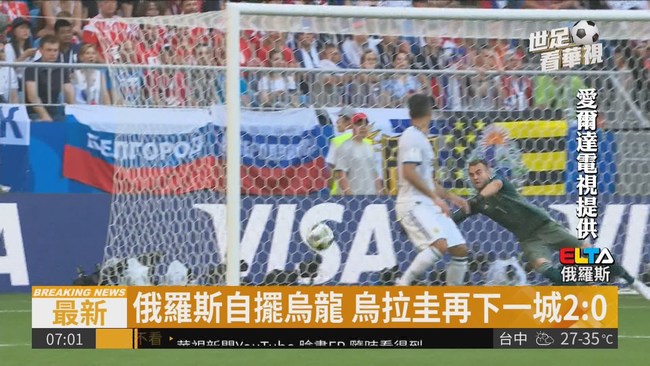 烏拉圭3:0勝俄羅斯 雙雙晉16強 | 華視新聞