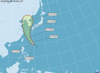 輕颱「巴比侖」生成　氣象局：不會影響台灣陸地