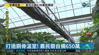 打造鋼骨溫網室 農民別再怕颱風!