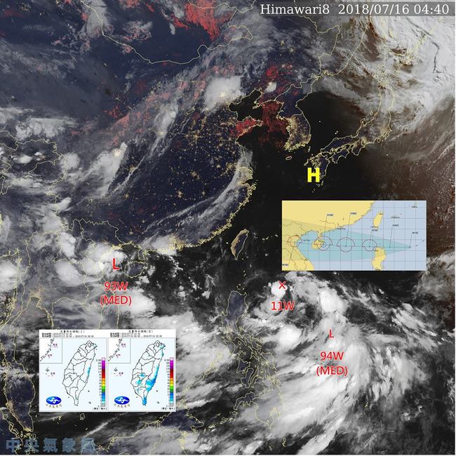 熱帶低壓外圍環流影響 東南部嚴防大雨、雷雨 | 華視新聞