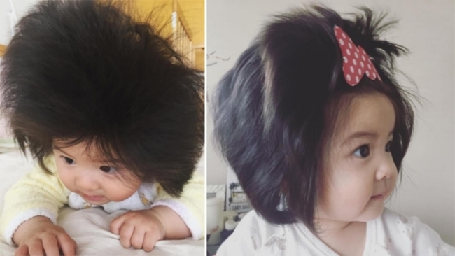 女嬰頭髮超級多 掀起IG近"17萬人"追蹤 | 華視新聞
