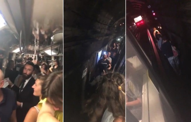 熱暈! 巴黎地鐵停電 乘客困40度車廂 | 華視新聞
