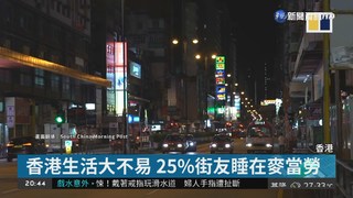 低收戶.居住環境差 香港"麥難民"暴增