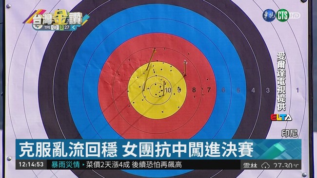 反曲弓男女團 中華隊瞄準韓搶金 | 華視新聞