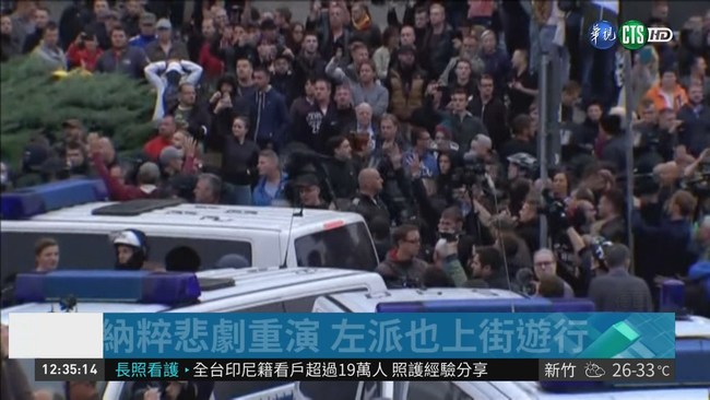 德排外引爆分裂 正反派示威18人傷 | 華視新聞