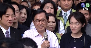 陳水扁接受日媒專訪 呼籲用公投對抗中國