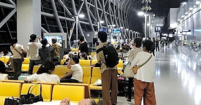 關西機場封閉 458名台灣旅客困日本 | 華視新聞
