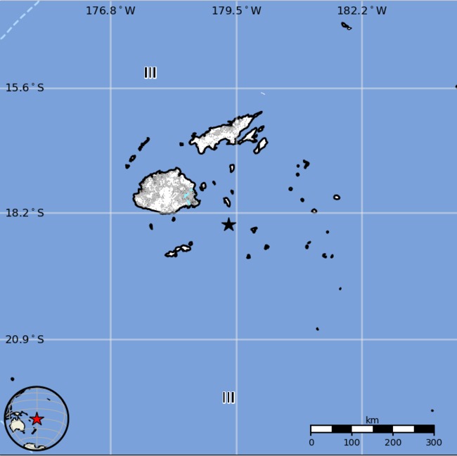 斐濟規模7.8強震 無海嘯威脅 | 華視新聞