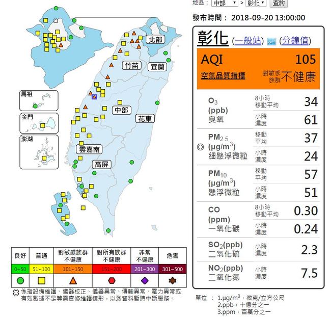 首波空污報到 7縣市橘色警示 | 華視新聞