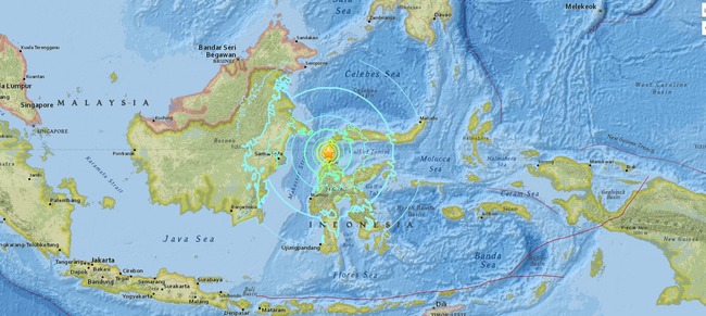 【更新】印尼蘇拉威西島7.5強震 已釀1死10傷 | 華視新聞
