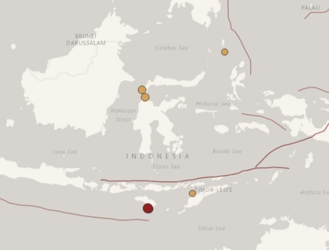 印尼再地震 松巴島最大規模6.0 | 華視新聞