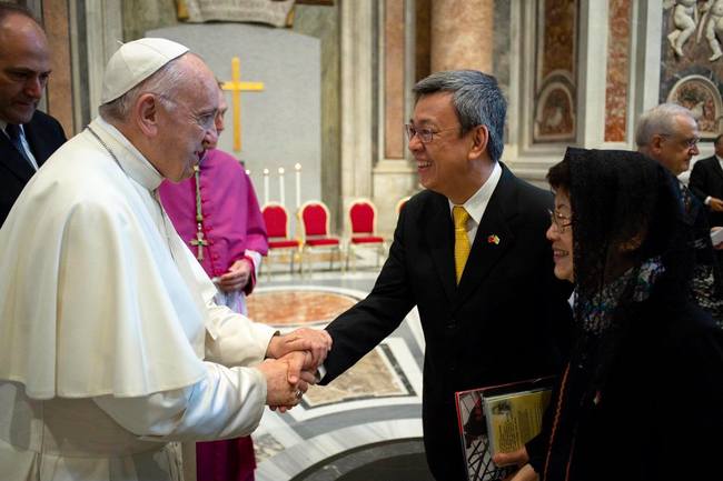 "支持教廷和平價值" 蔡英文感謝教宗問候 | 華視新聞
