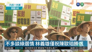 反對"核養綠公投" 林義雄籲公民投票