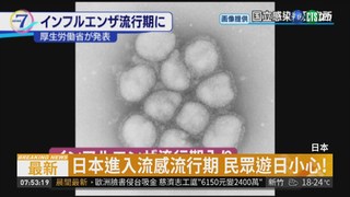 日本進入流感流行期 民眾遊日小心!