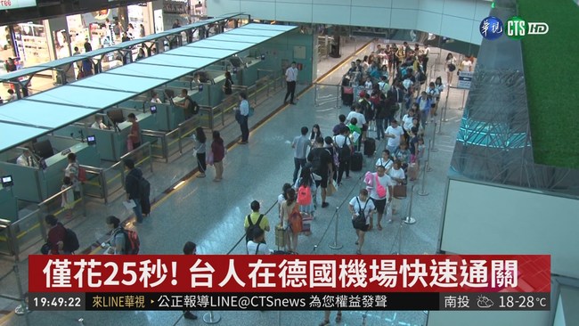台灣護照超方便 6國給予快速通關! | 華視新聞