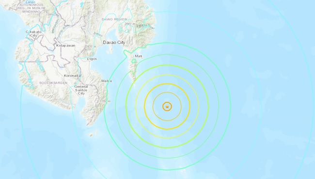 菲律賓明達那峨島6.9地震 可能引發海嘯 | 華視新聞