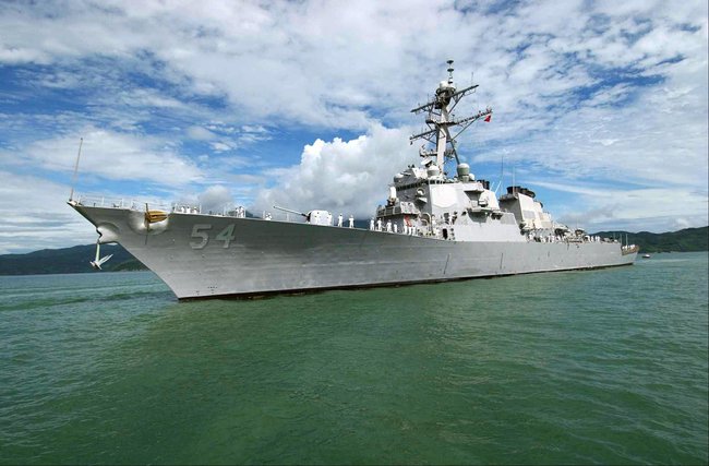 美軍艦昨通過台灣海峽 九個月來第6次 | 華視新聞