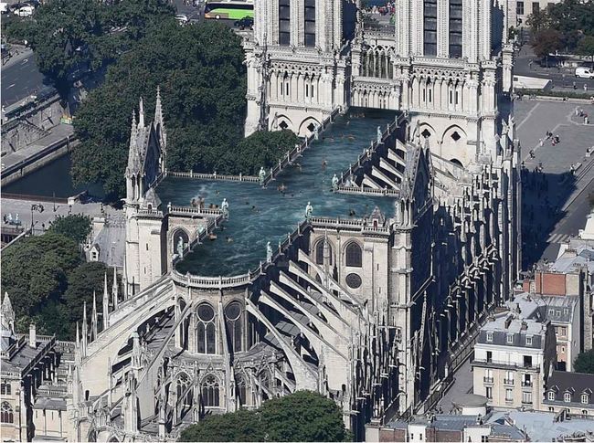 巴黎聖母院重建計劃 創意發想蓋空中泳池！？ | 華視新聞