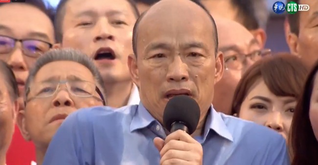 帶領群眾唱《中華民國頌》 韓國瑜：準備承擔重責 | 華視新聞
