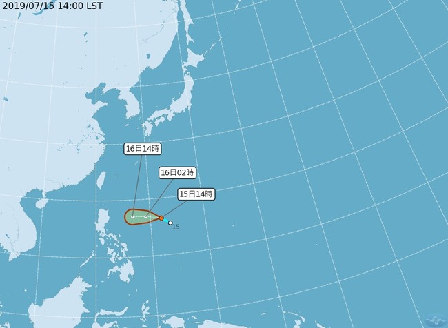 準颱風「丹娜絲」往台灣修正 最快明晚發海警 | 華視新聞