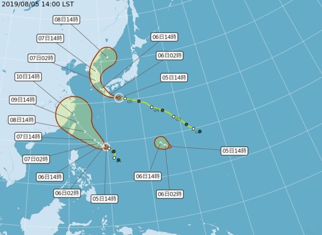 利奇馬颱風海警機率高 第10號颱風最快今生成 | 華視新聞