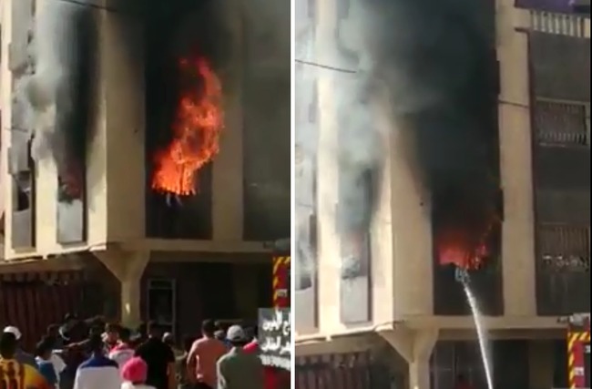 手機充電器爆炸釀大火 女童腿掛鐵窗卻救不到！ | 華視新聞