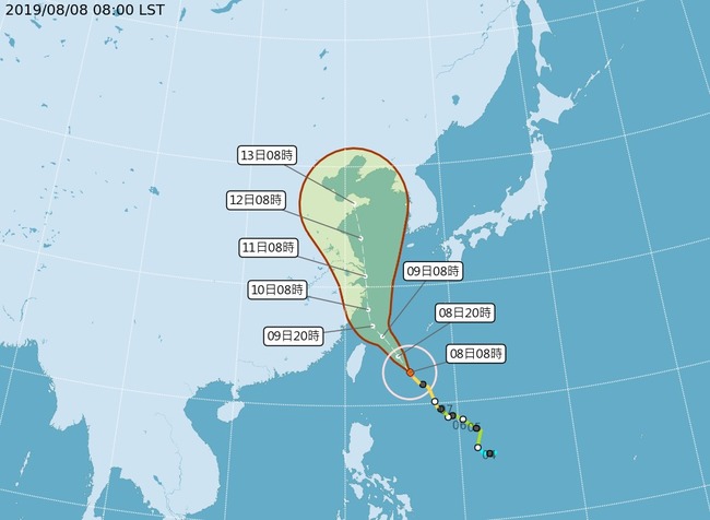 "利奇馬"成強颱 氣象局發布海上陸上颱風警報 | 華視新聞