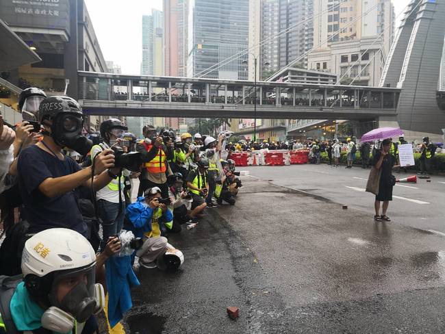 香港示威情勢升溫 陸委會提醒赴港提高警覺 | 華視新聞