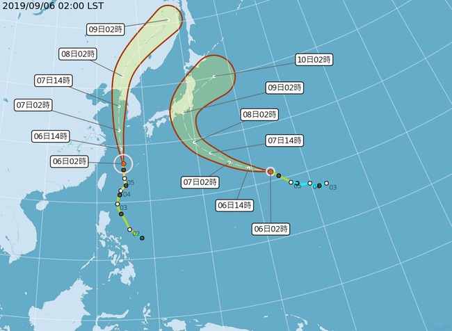 颱風接力！ 「法西」生成　路徑預測時間軸曝光 | 華視新聞