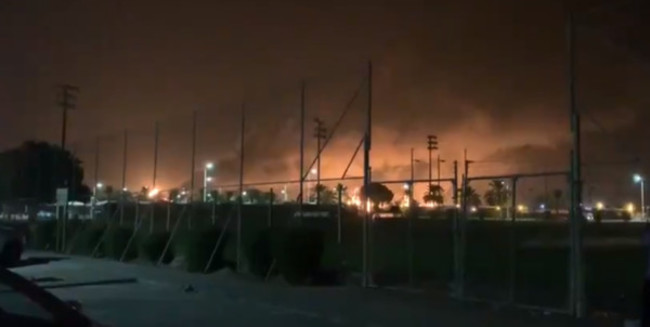 葉門無人機進攻沙烏地 全球最大石油廠陷火海 | 華視新聞