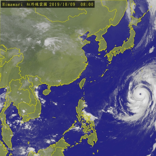 颱風哈吉貝持續增強 今起北、東降雨機率增 | 華視新聞