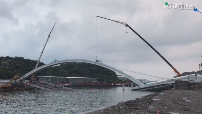 【台語新聞】大雨耽誤 南方澳大橋橋拱拆除延後 | 華視新聞