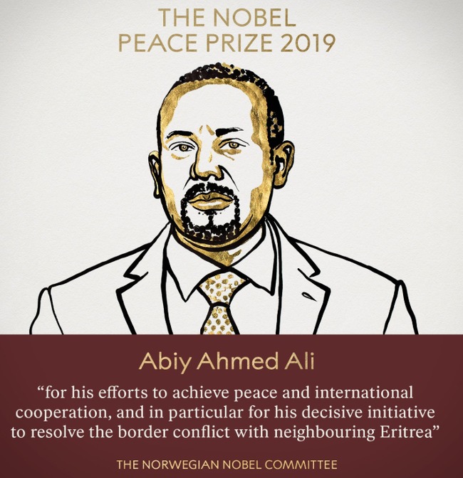 解決邊境與厄利垂亞衝突 衣索比亞總理獲諾貝爾和平獎 | 華視新聞