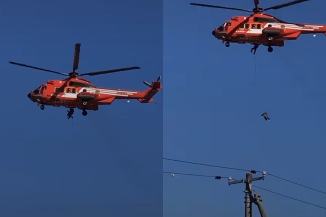 【影】日救難人員救援作業失誤 77歲女性高空墜落亡 | 華視新聞