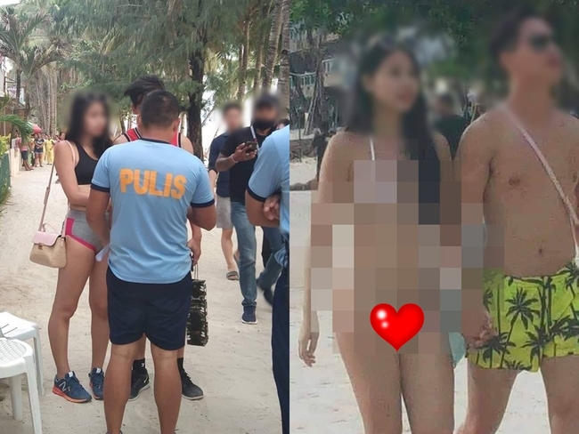 「一線比基尼」遊長灘島遭罰 台女男友控報導不實 | 華視新聞