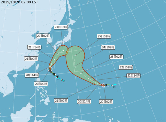 太平洋雙颱共舞! 氣象局估：對台暫無影響 | 華視新聞