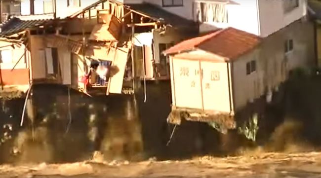 【影】哈吉貝颱風重創日本 民宅落水驚悚畫面曝光 | 華視新聞