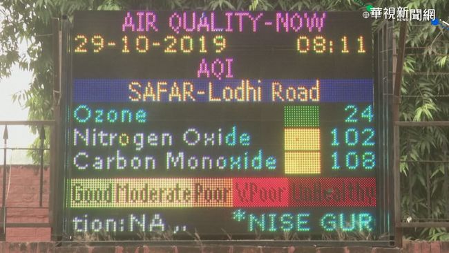 新德里空汙嚴重 汽車單雙號限行減碳 | 華視新聞