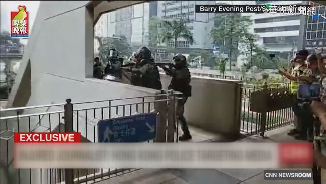 對抗爭民眾開槍 港警執法引發爭議 | 華視新聞