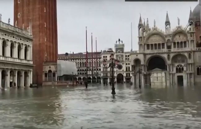 威尼斯淹水高1.87公尺 半世紀以來最嚴重 | 華視新聞
