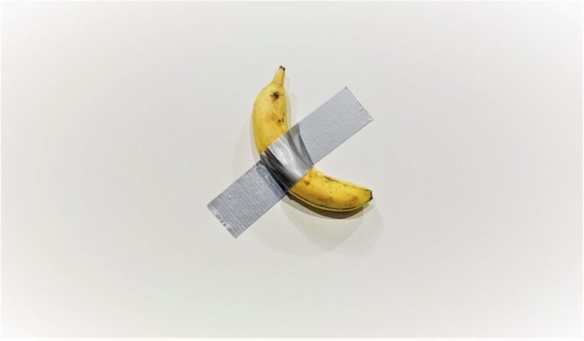 香蕉貼牆上成藝術品? 售價竟高達「369萬」 | 華視新聞