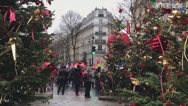 法國反年改罷工 耶誕交通恐受影響 | 華視新聞