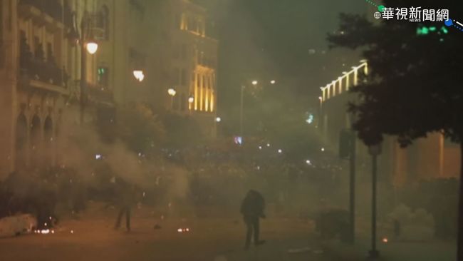 黎巴嫩前總理恐回鍋 警民衝突逾60傷 | 華視新聞