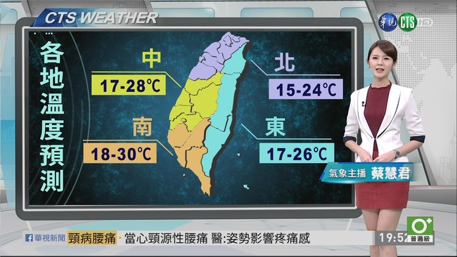 明晚變天濕又冷 北東降溫探13度 | 華視新聞