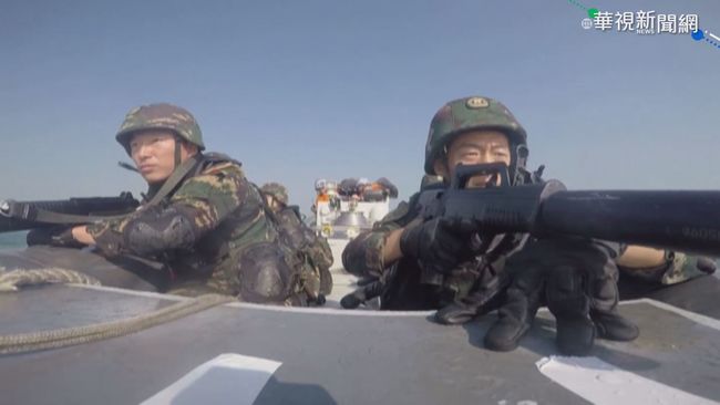 恫嚇香港?解放軍駐港部隊PO演習影片 | 華視新聞