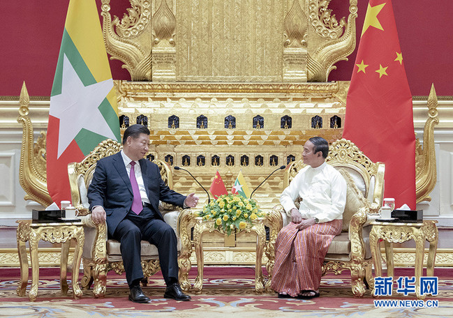 緬甸總統會見習近平 稱台灣是中國的一部分 | 華視新聞