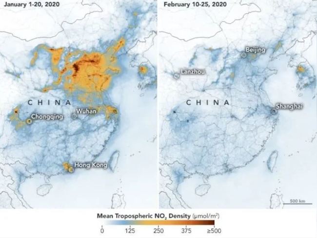 中國疫情燒難復工 NASA：中國空汙大幅降低 | 華視新聞