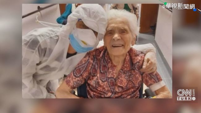 戰勝新冠病毒 義國104歲人瑞出院 | 華視新聞