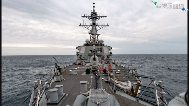 防中國趁虛而入 美艦兩度通過台海 | 華視新聞